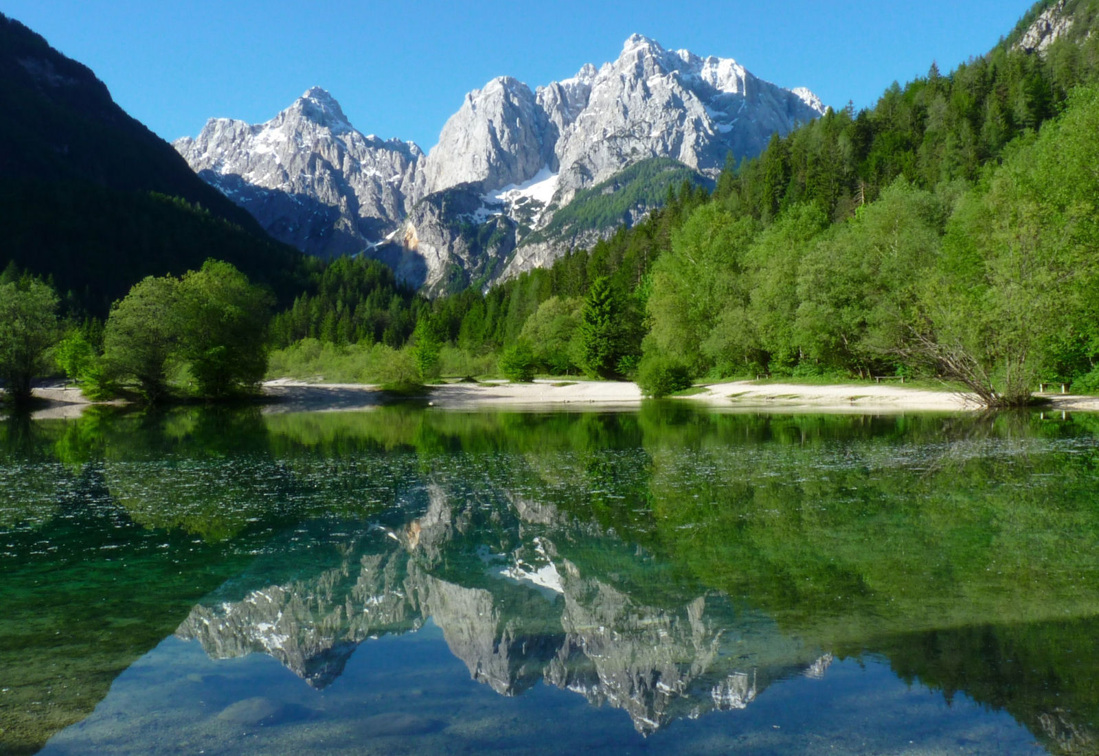 Visit And Explore Lake Jasna near Kranjska Gora, Slovenia