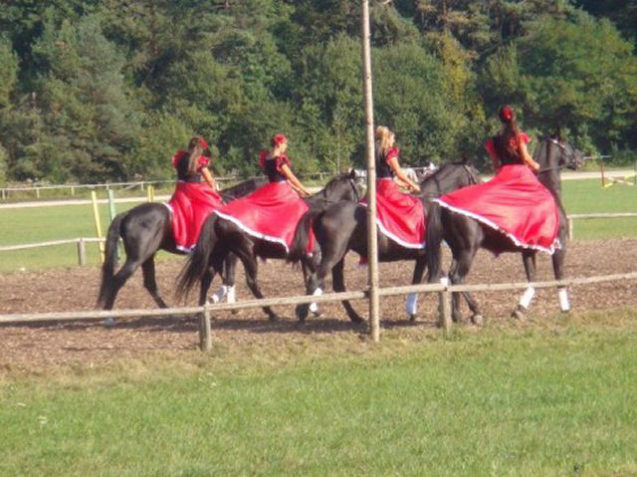 Horse riding near Lake Bled