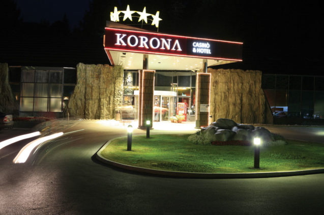 Casino Korona in Kranjska Gora, Slovenia