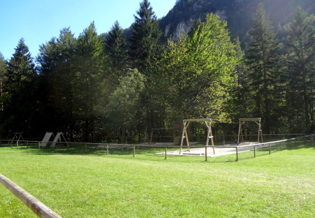 Childrens playground Zavrsnica in the mubicipality of Zirovnica