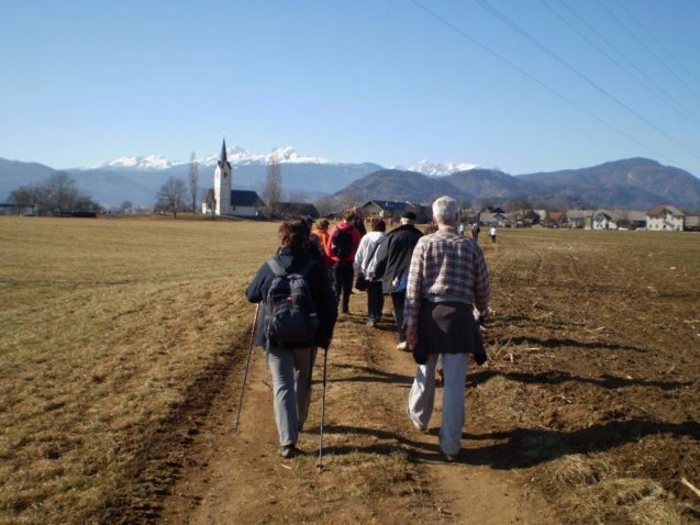 Fine walking in the Slovenian Alps