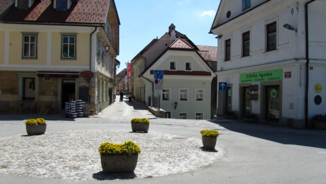 Radovljica medieval old town, Slovenia