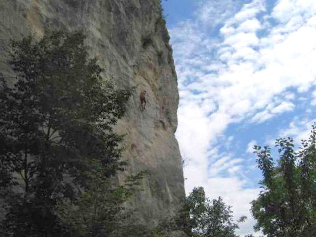 Sport climbing Pod Iglico in Bohinjska Bela