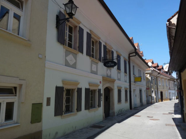 Layer house in Kranj, Slovenia