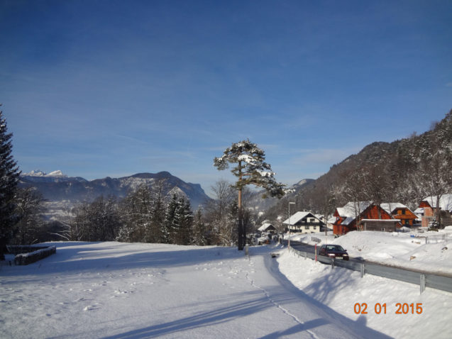 The Gorenjska region of Slovenia has plenty of snow and sun during winter