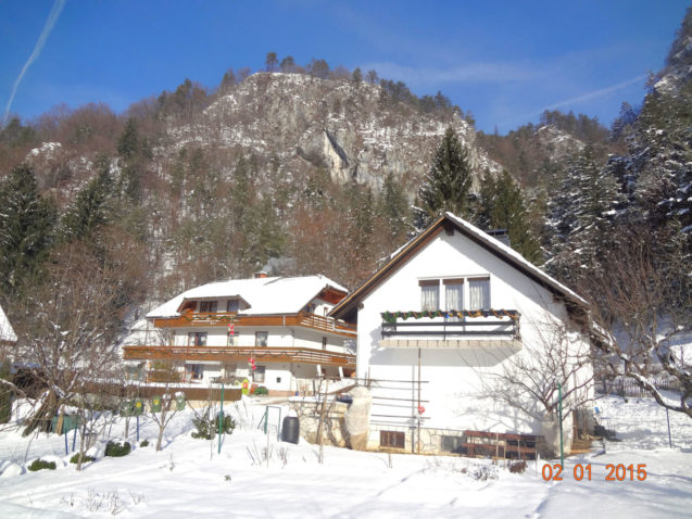Holiday apartments in Slovenia with snow