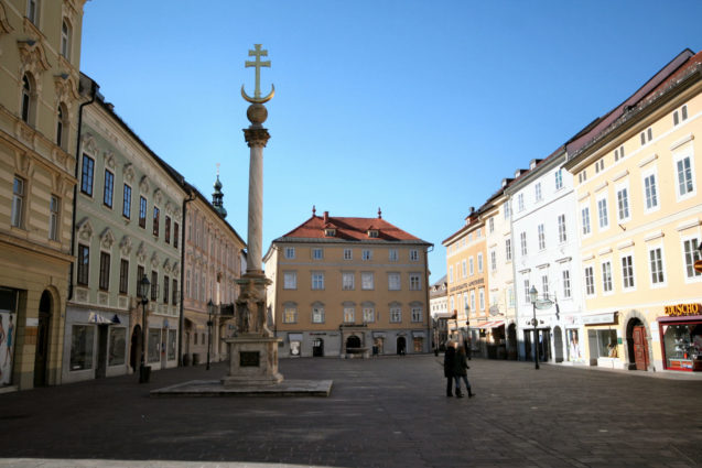 Alter Platz in Klagenfurt, Austria