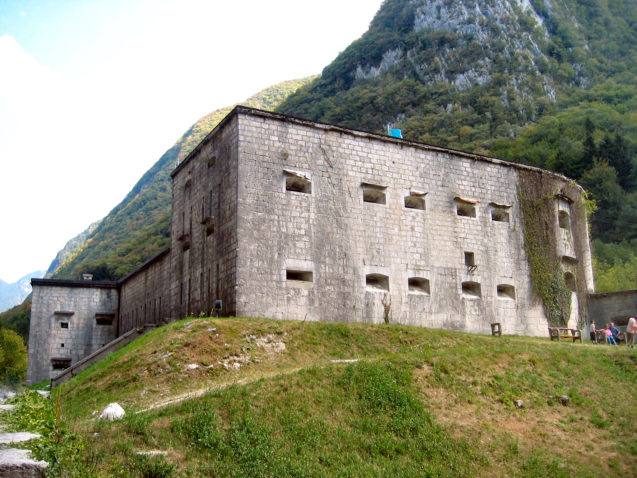 Kluze Fort in Slovenia