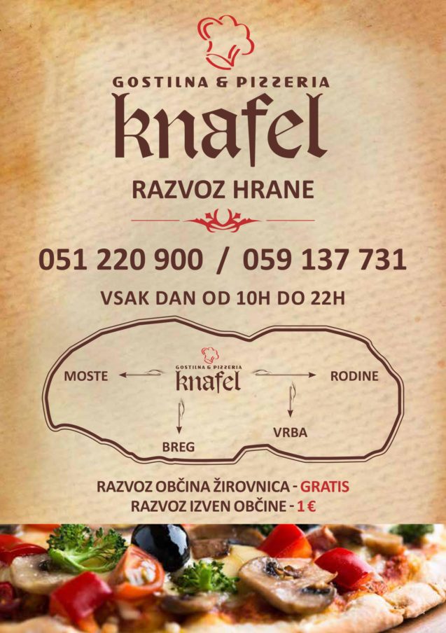 Home Delivery offer for Restaurant and Pizzeria Knafel