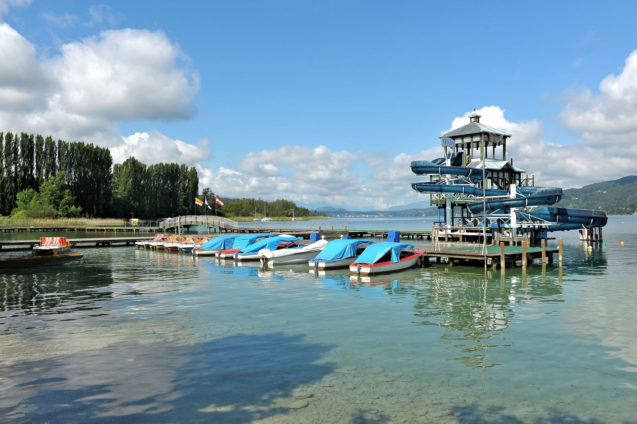 lake-woerthersee-lido-water-slide