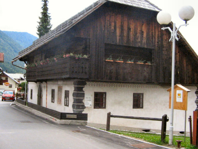 Exterior of Liznjek House in Kranjska Gora