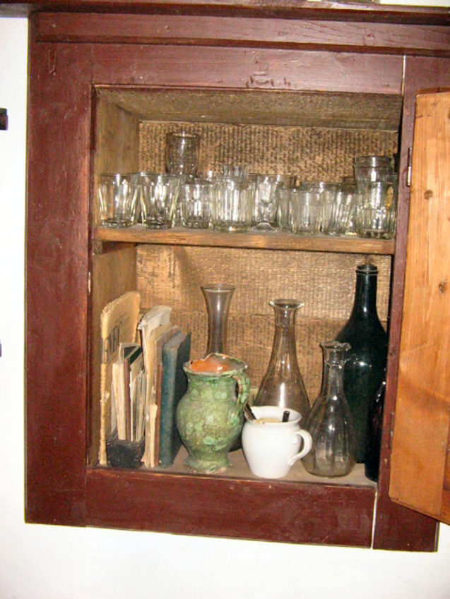 A tabernacle inside Liznjek House in Kranjska Gora