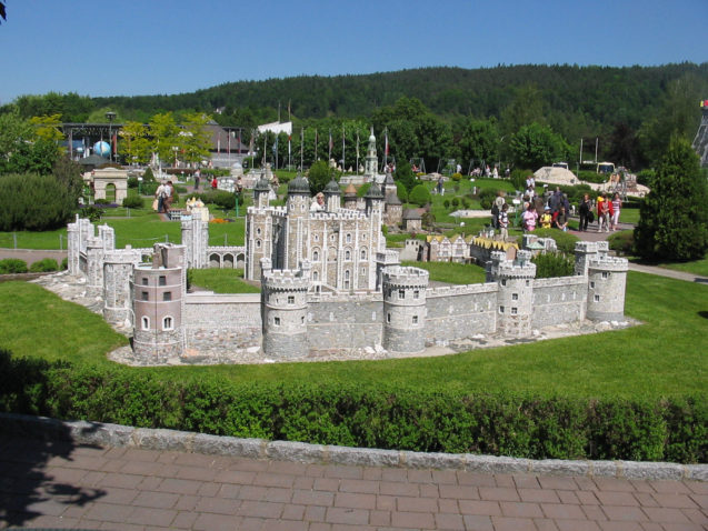 Minimundus in Klagenfurt on the Lake Woerth, Carinthia, Austria