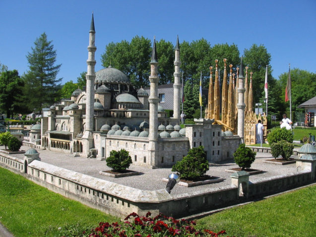 Minimundus miniature park in Klagenfurt, Carinthia, Austria