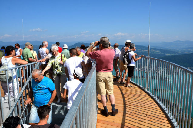 Pyramidenkogel Observation Tower is one of the most visited tourist attraction in Austria