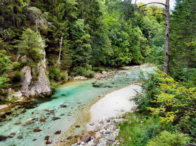 Orrido dello Slizza Gorge in Italy