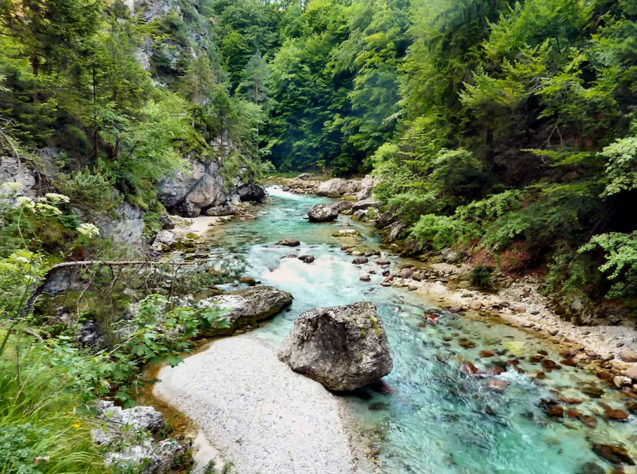 Orrido dello Slizza Gorge in Italy