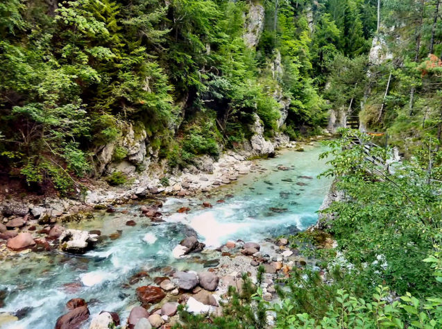 Orrido dello Slizza Gorge in Italy