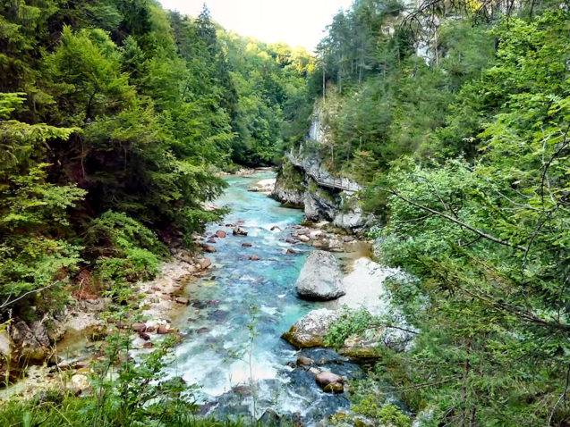 Orrido dello Slizza Gorge in Italy