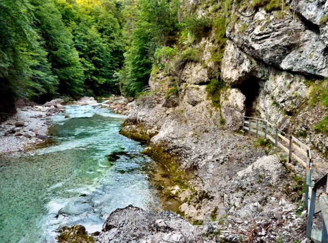 Orrido dello Slizza Gorge in Italy