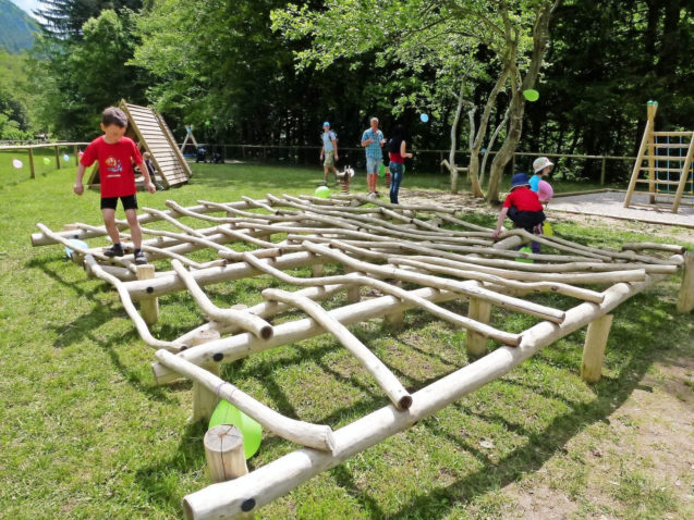 Childrens playground Zavrsnica in the mubicipality of Zirovnica