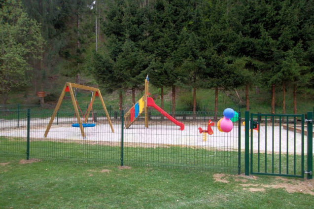 Children's playground Ribno in Slovenia