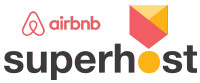 A badge of an Airbnb superhost