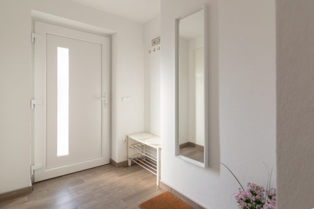 Entry hall of Modern Apartment With Balcony, Apartments Fine Stay, Lake Bled area of Slovenia