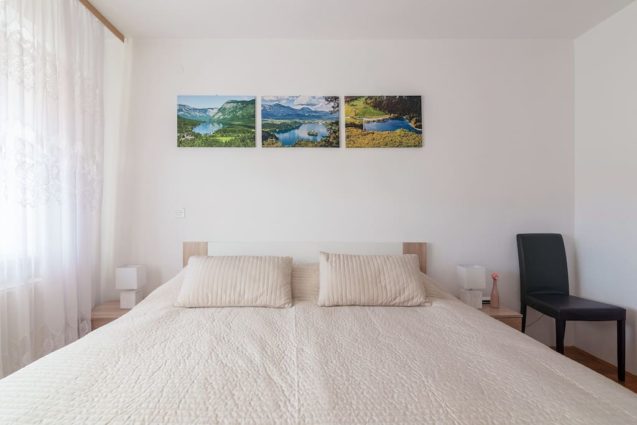 Second bedroom of the Superior Apartment, Apartments Fine Stay, Lake Bled area of Slovenia