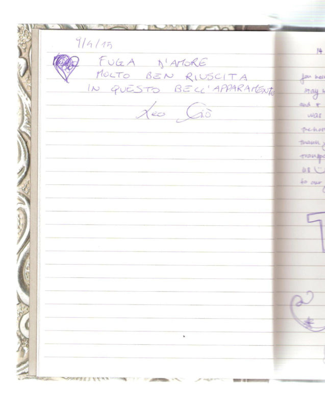 Page 6 of the guestbook in the Superior Apartment With 3 Balconies, Apartments Fine Stay in Slovenia