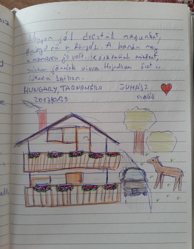 Page 105 of the guestbook in the Superior Apartment With 3 Balconies, Apartments Fine Stay in Slovenia