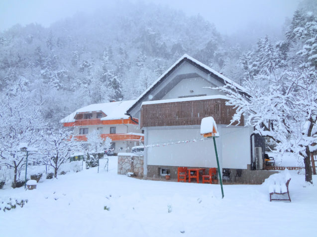 Fine Stay Apartments in Slovenia in the winter time