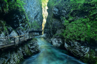 Vintgar Gorge in Slovenia