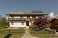 Exterior of Apartments Fine Stay in Bled in the autumn