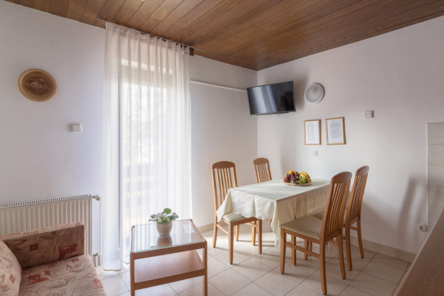 Dining Area in Apartments Fine Stay Bled in Slovenia