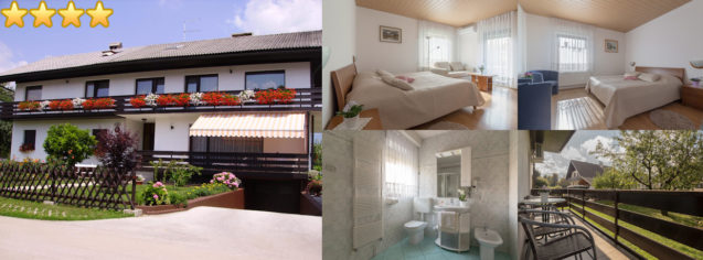 Collage for Spacious Apartment With Balcony at Apartments Fine Stay Bled