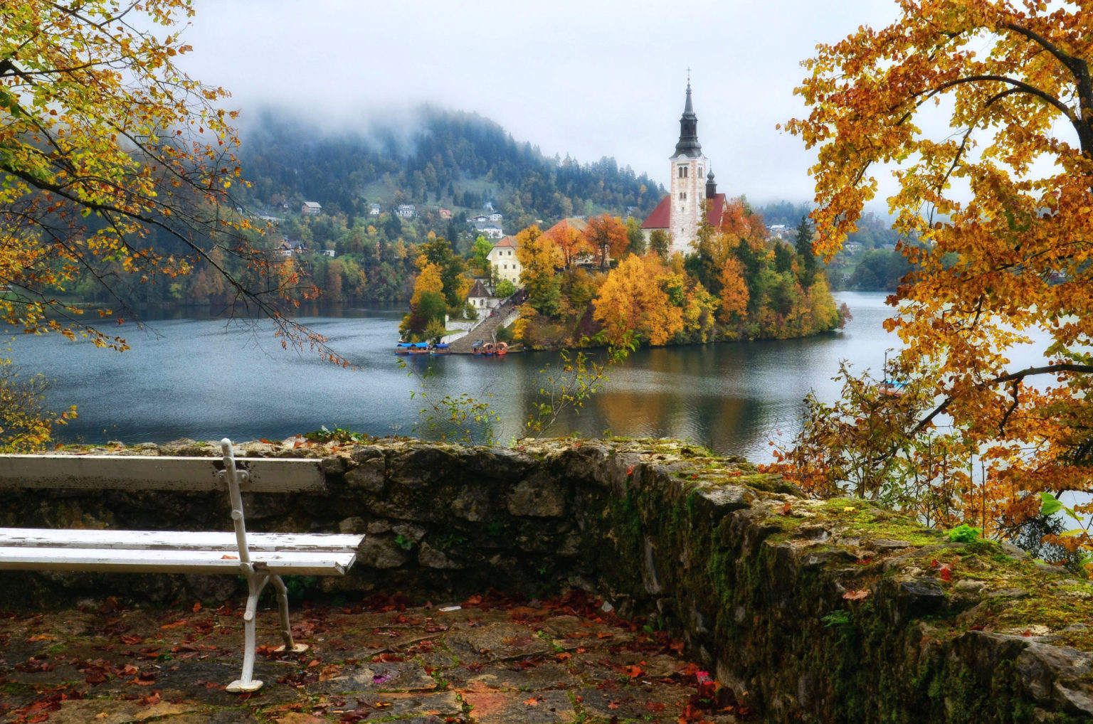 Visit And Explore The Church On An Island In Lake Bled, Slovenia