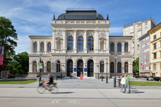 National Gallery of Slovenia in Ljubljana, the capital city of Slovenia