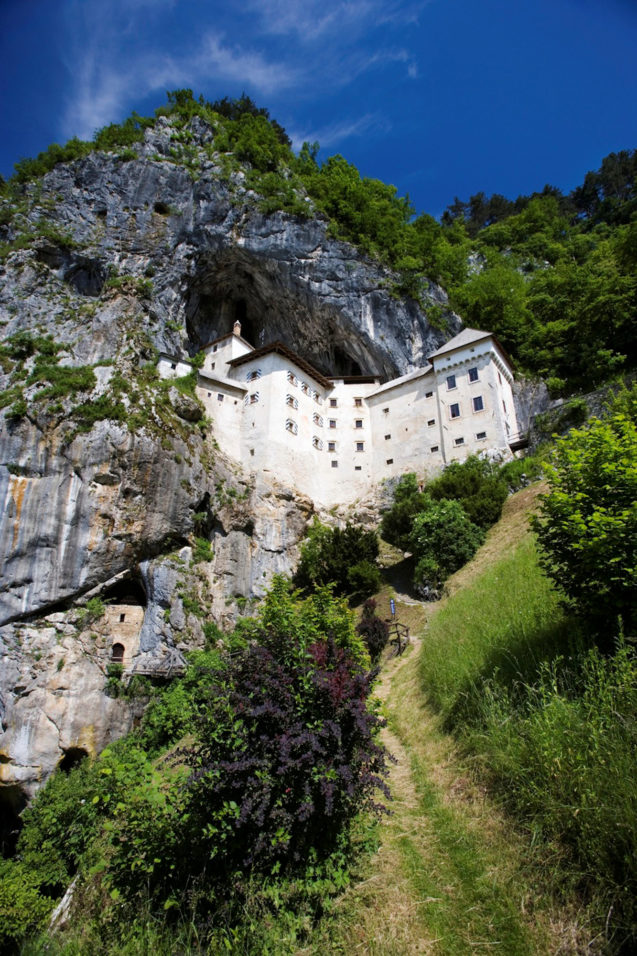 Predjama Castle in Postojna, Slovenia