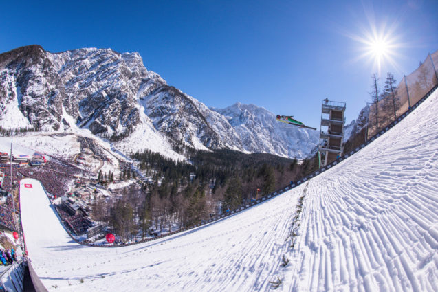 Ski flying world cup in Planica, Slovenia