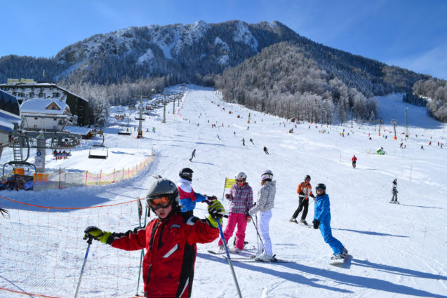 Kranjska Gora Ski Resort in Slovenia