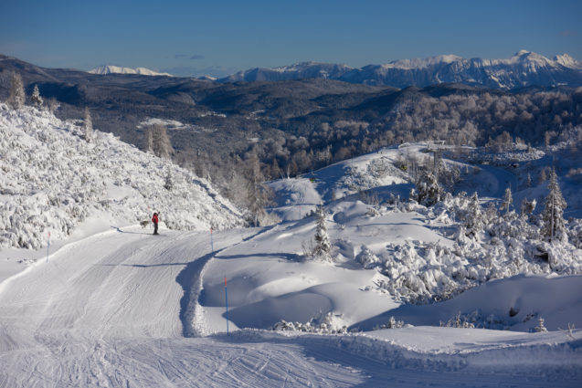 Vogel Ski Resort in Bohinj, the Slovenian Alps