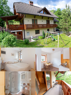 Collage for Duplex Apartment with Balcony at Apartments Valant Bled