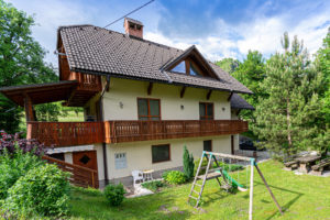Exterior of Apartments Valant Bled in Slovenia