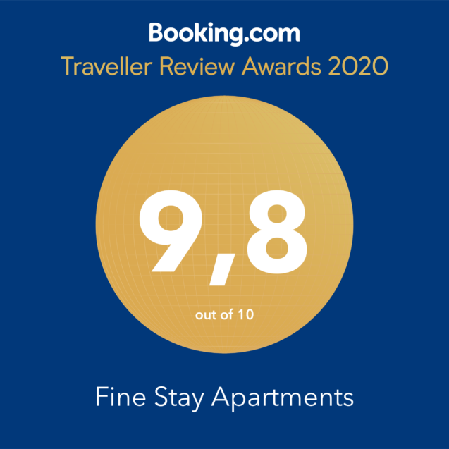 Traveller Review Awards 2020 for Apartments Fine Stay