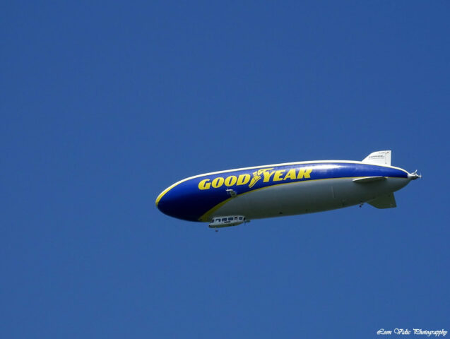 Goodyear Zeppelin over Slovenia